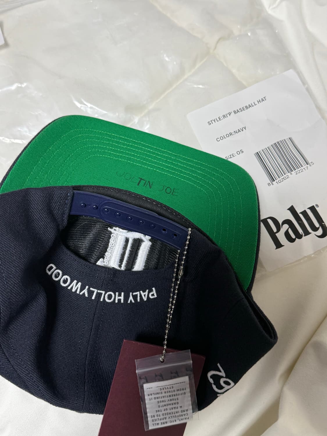 [OS]팔리할리우드 p캡 네이비 상품이미지4