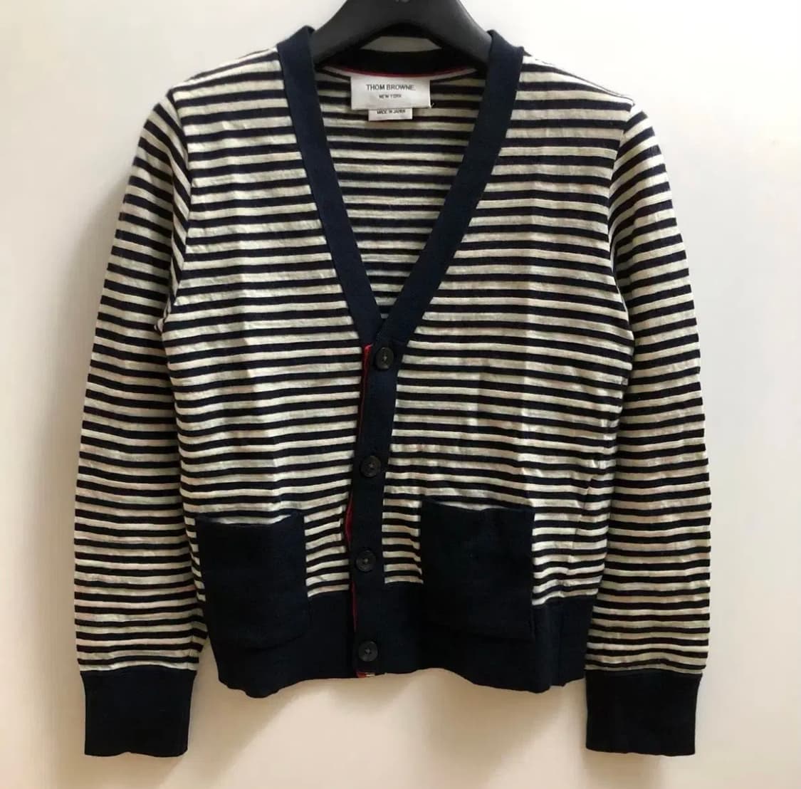 톰브라운 스트라이프 가디건 44사이즈 상품이미지1