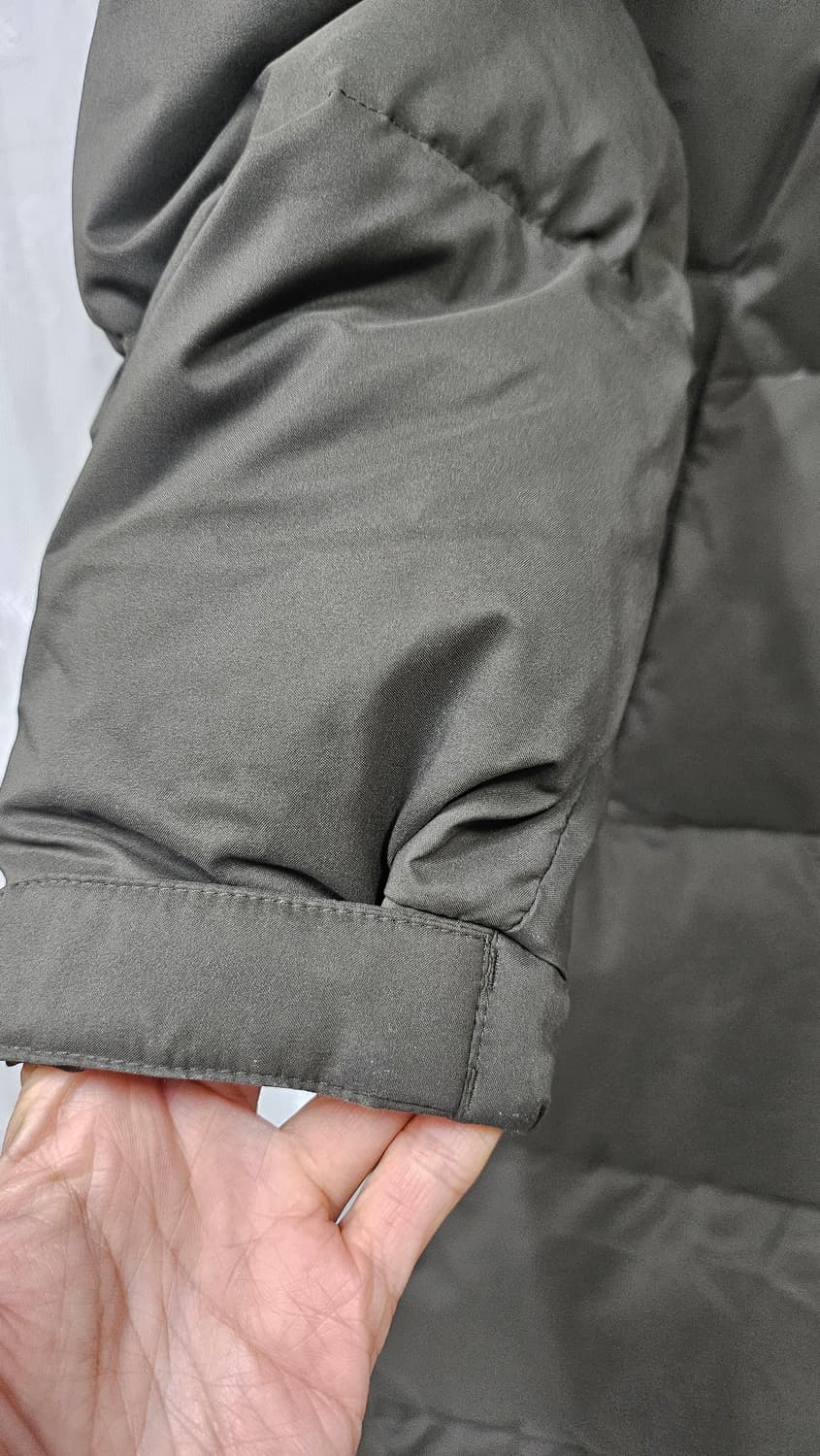 노스페이스 카키색   롱패딩  상품이미지10