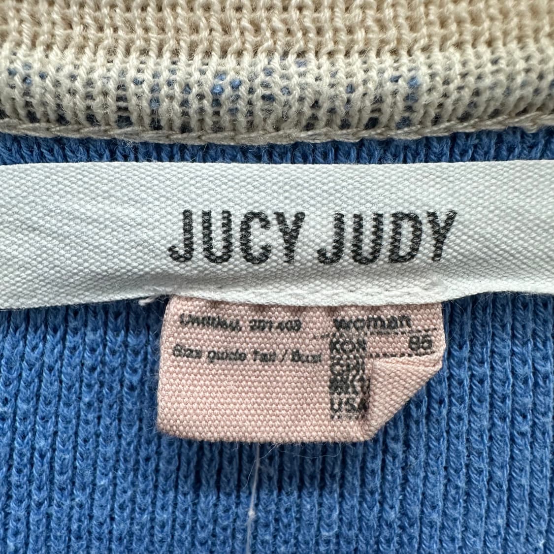 FREE 쥬시쥬디 여자 롱 카라 니트 상품이미지3