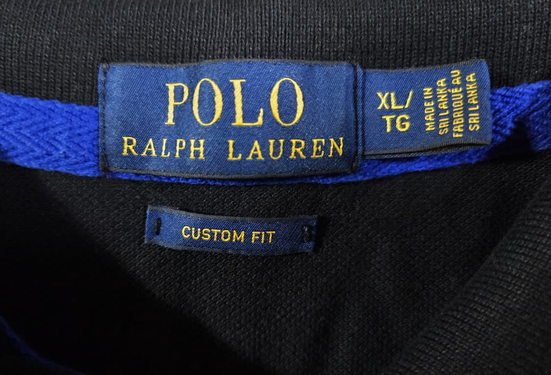 폴로 랄프로렌 빅포니 블랙 카라 반팔티 상품이미지5