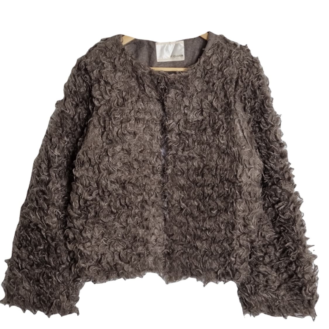 RAY CASSIN 브라운 시어링 자켓  상품이미지1