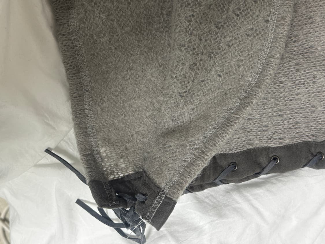 빈티지 니트 슬리브 상품이미지5