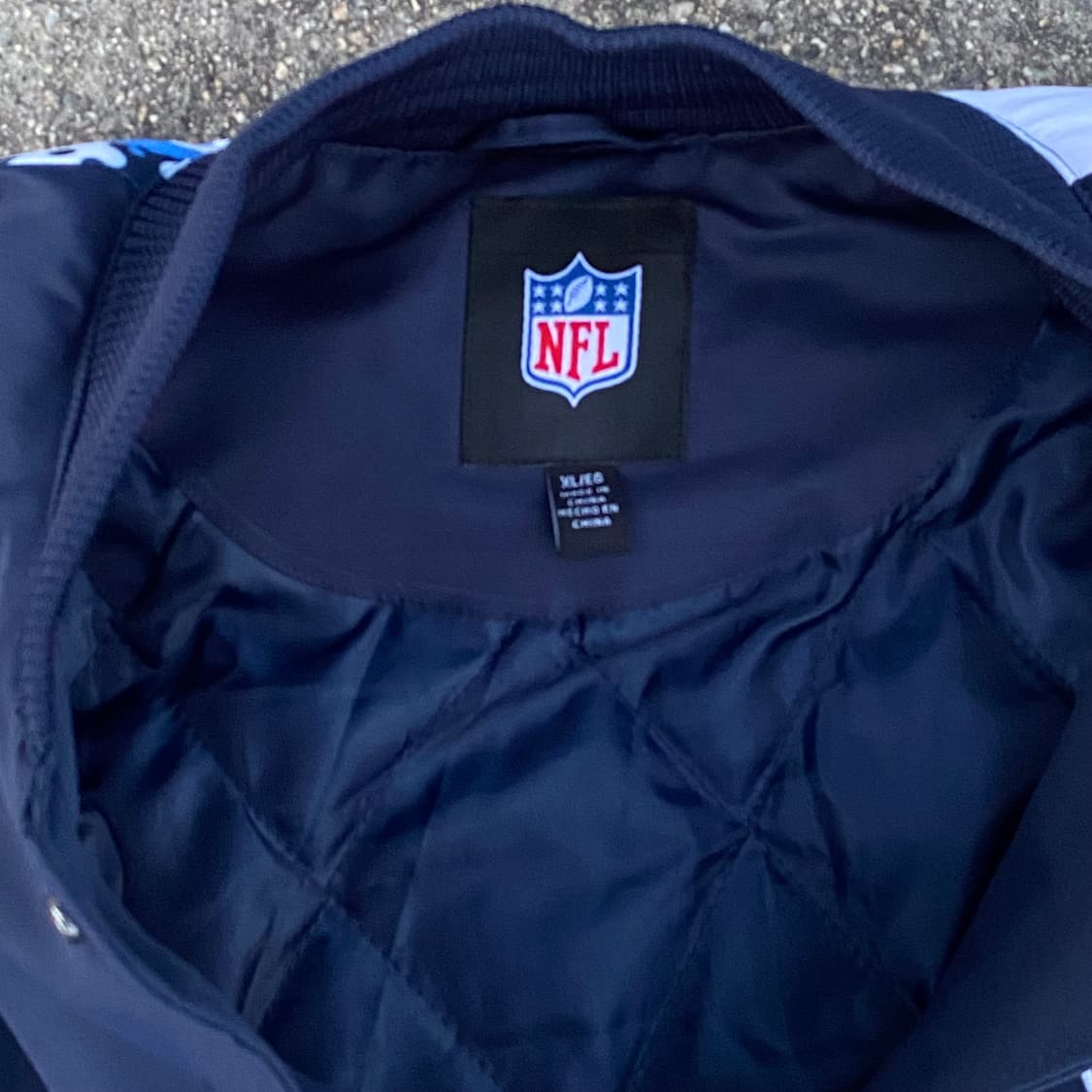 새상품급 미국빈티지 NFL 테네시 타이탄스 패딩점퍼 상품이미지8