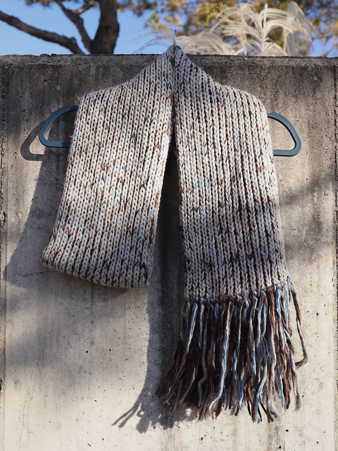 [VINTAGE] 투톤 머플러 상품이미지1