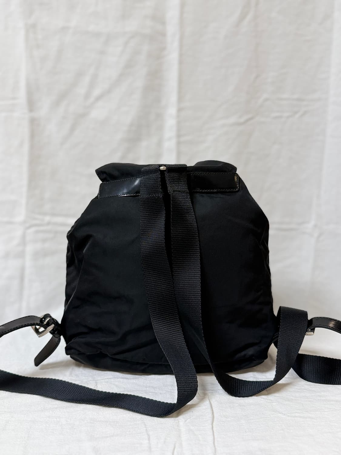 정품 프라다 포코노 나일론 투포켓 백팩 스몰 상품이미지6