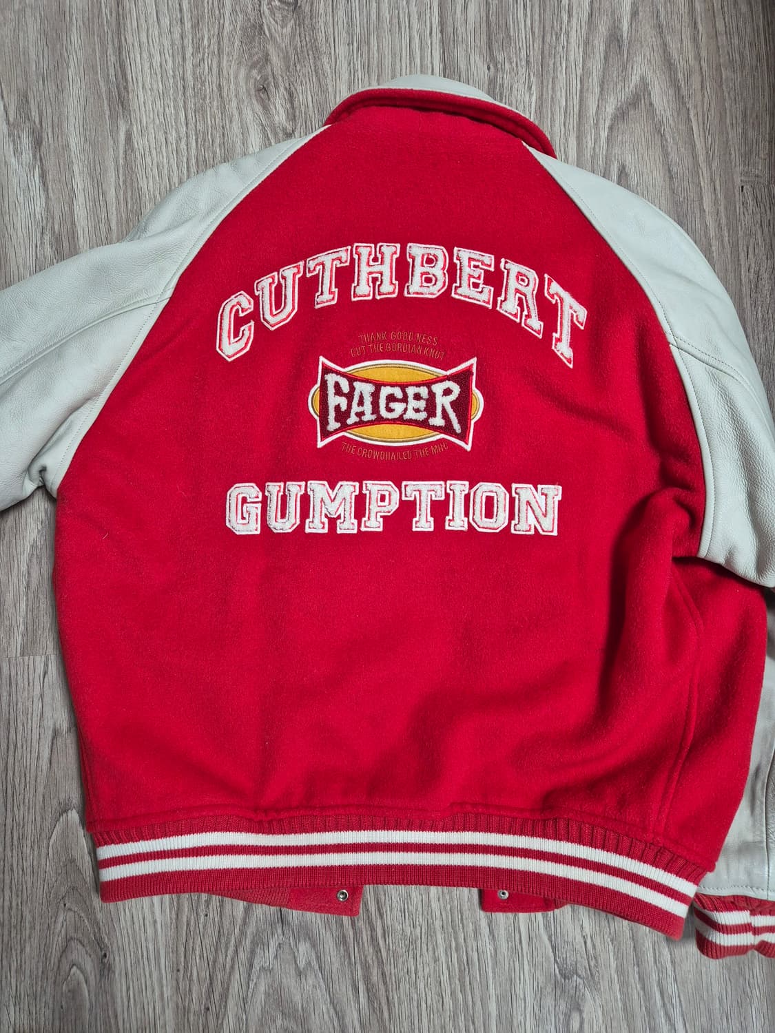 90s Machope 바시티 자켓 상품이미지6