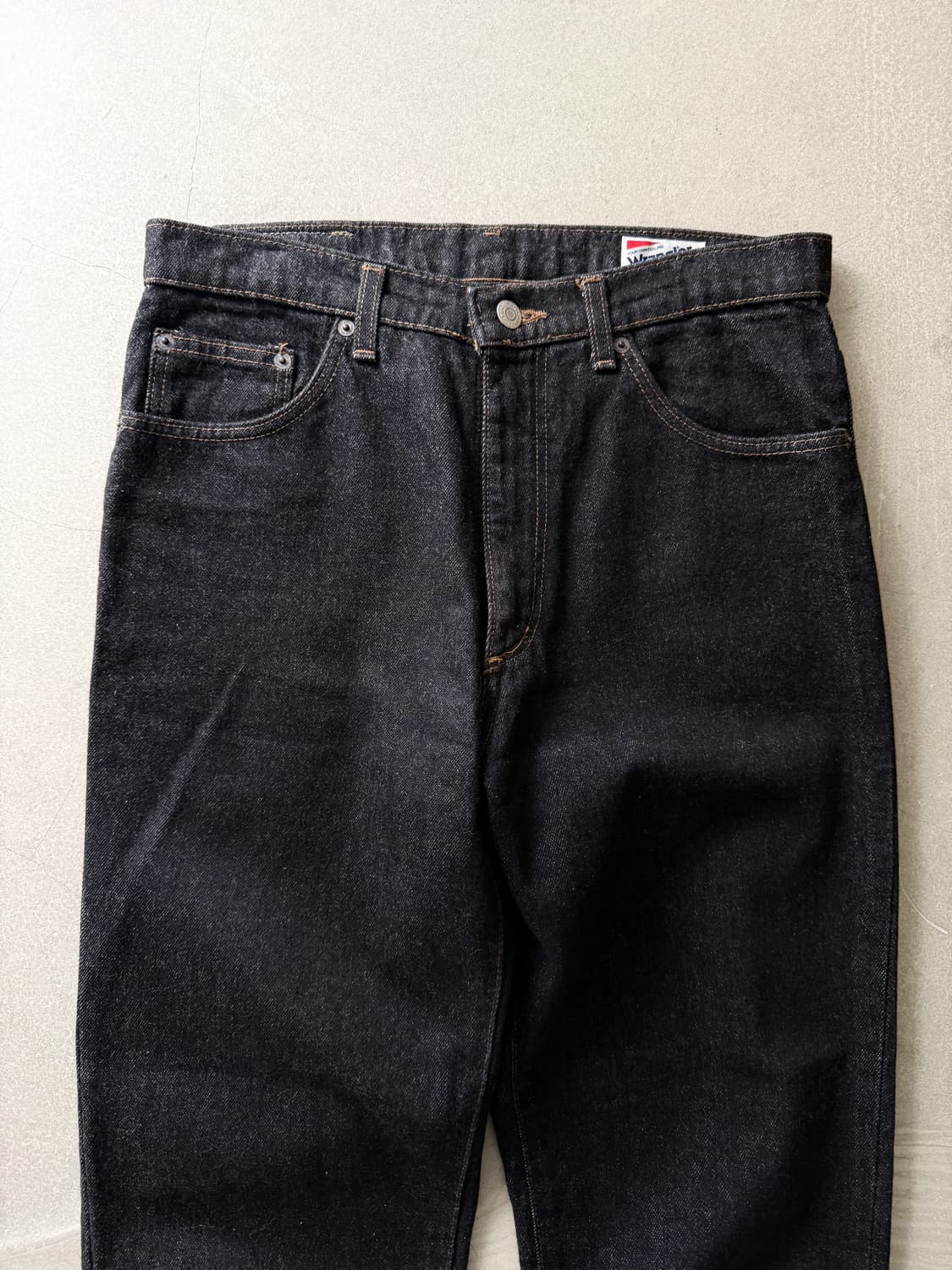 Wrangler Black Denim Pants 상품이미지4