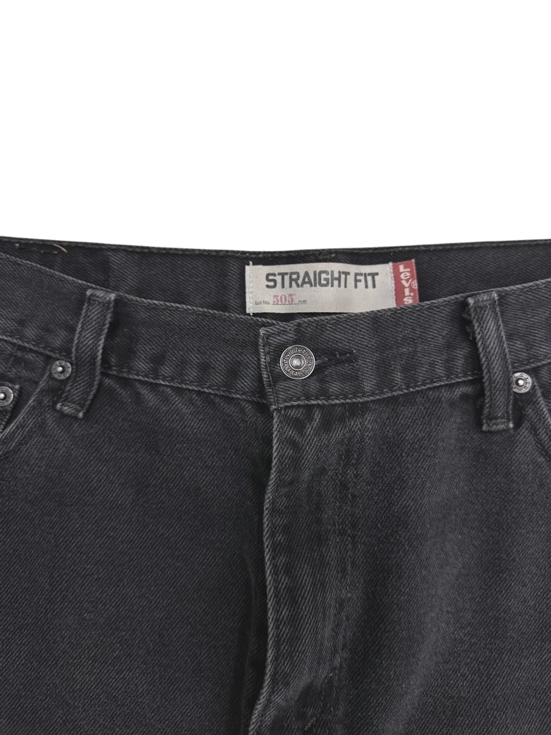 00s 리바이스 505 흑청 데님 (35) 상품이미지3