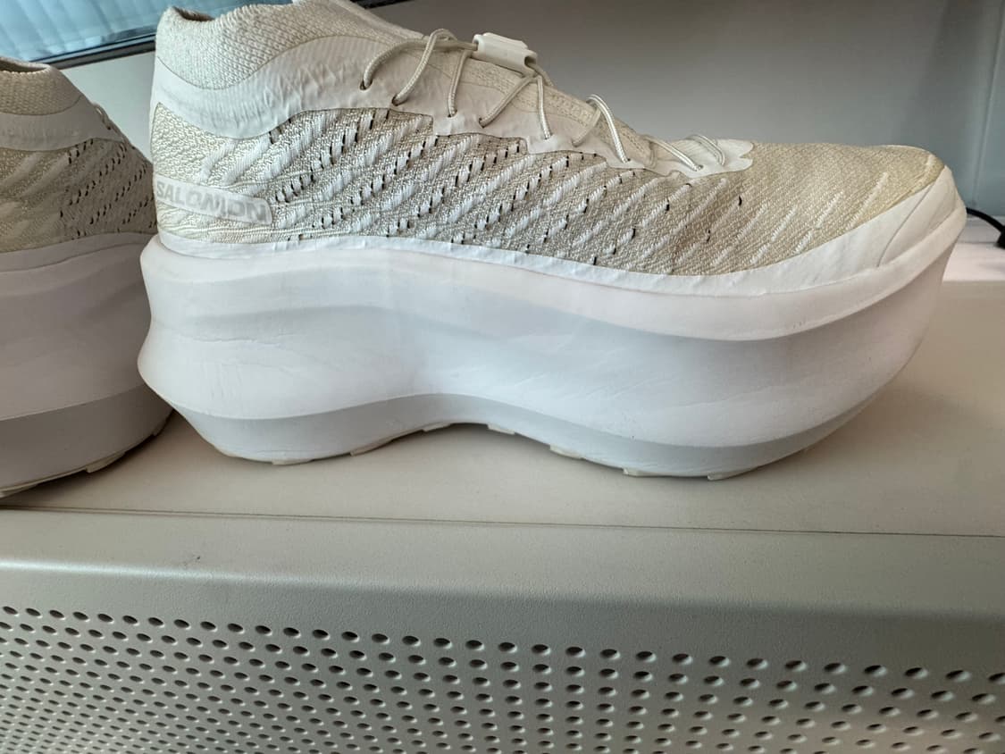 살로몬 꼼데가르송 펄사 화이트 235사이즈 상품이미지5