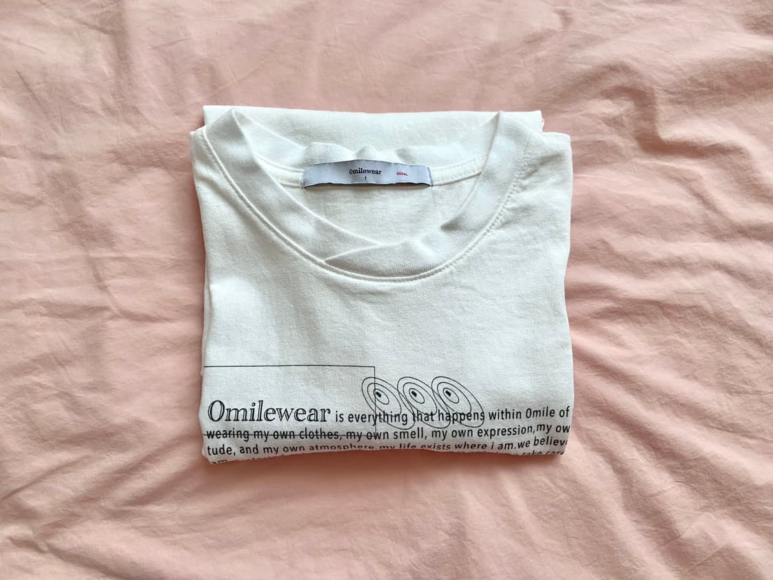 영마일웨어 반팔 화이트 상품이미지2