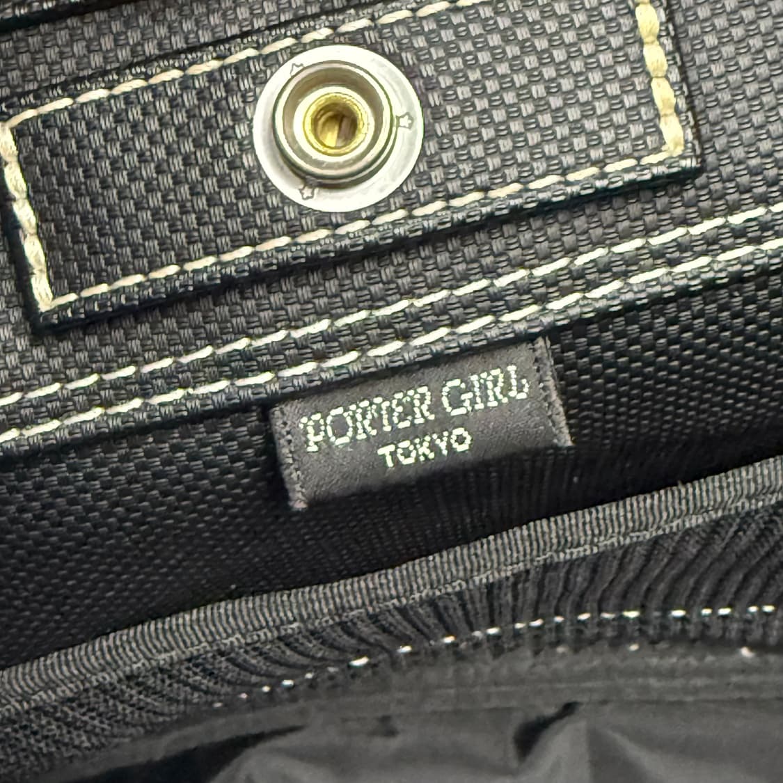 요시다포터 걸 토트백 화이트 S 상품이미지7