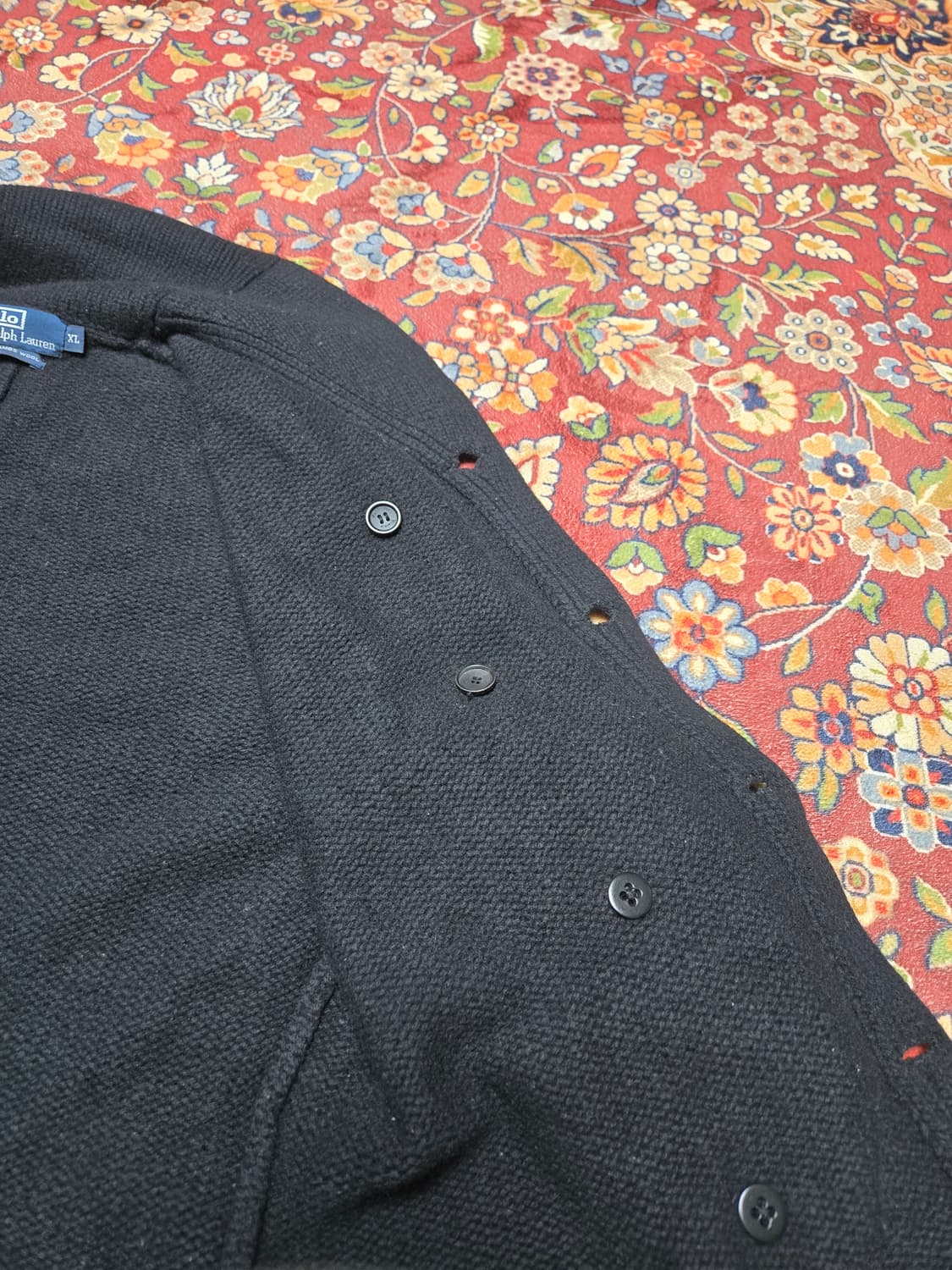 폴로 랄프로렌(Polo Ralph Lauren) 숄카라 더블 가디건 XL 상품이미지7