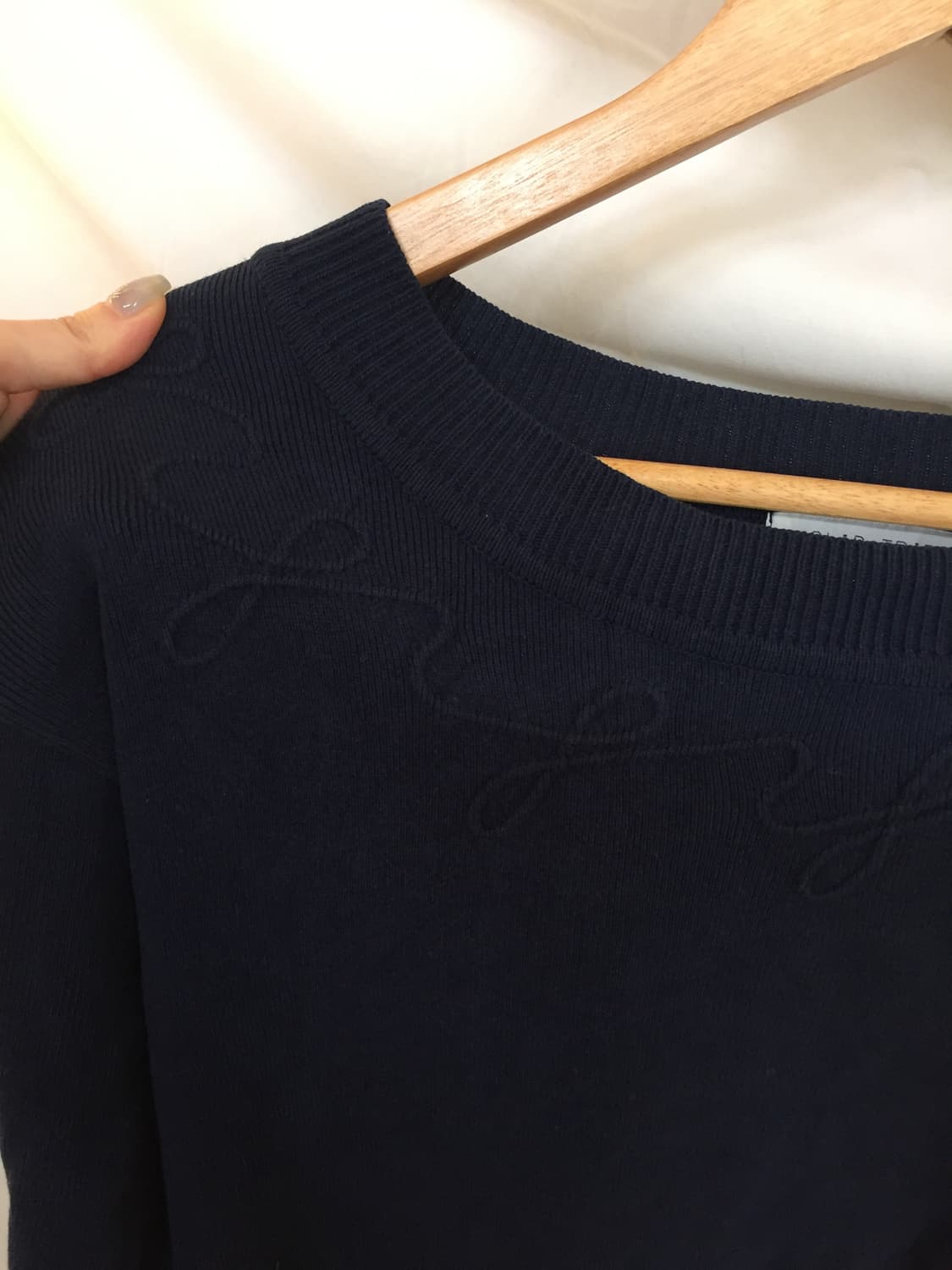 남색 니트 상품이미지3