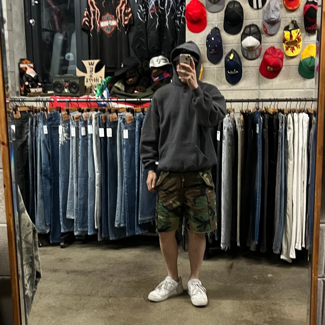 80s M-65 우드랜드 쇼츠 (~31“) 상품이미지2