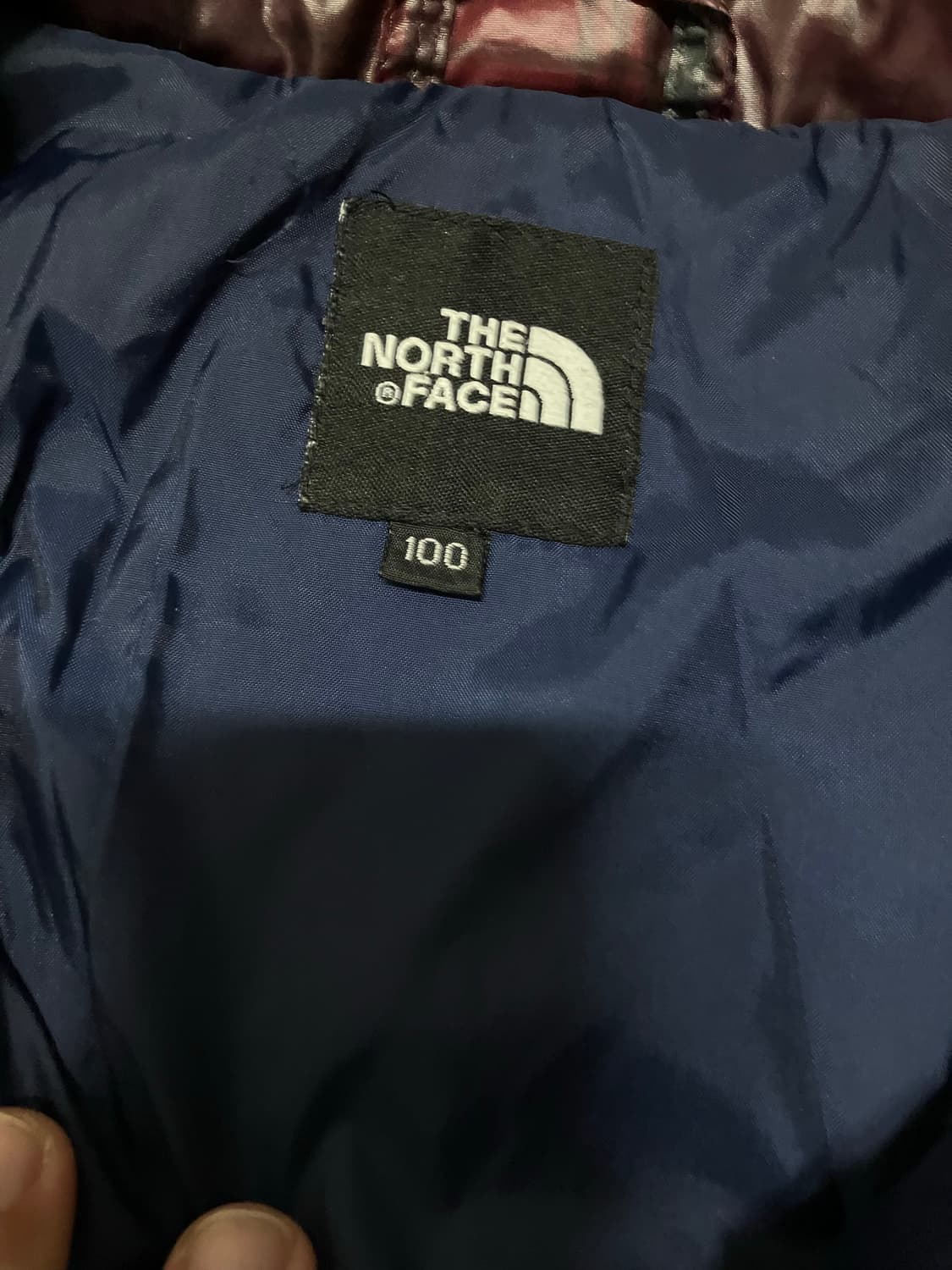 노스페이스 체크 엑셀로프트 자켓 경량패딩 상품이미지4