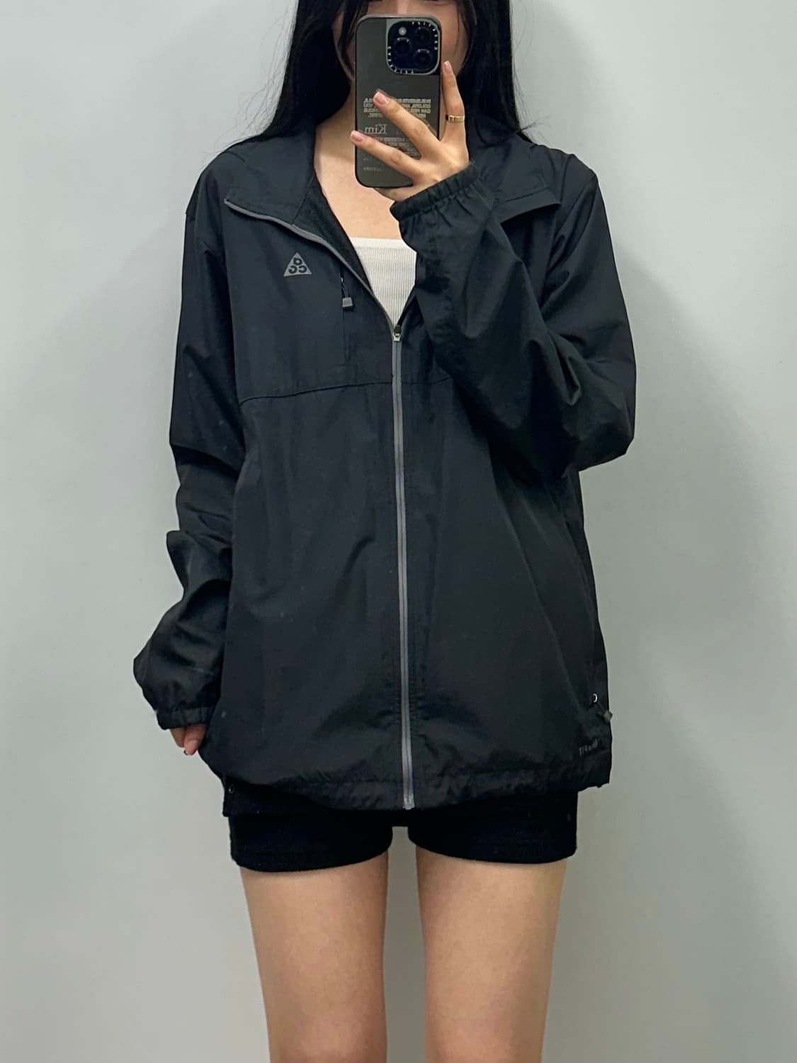 나이키 acg 로고 블랙 바람막이 상품이미지1