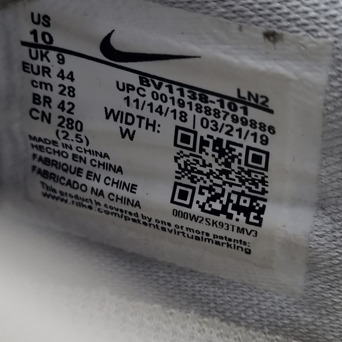 나이키 리액트 베이퍼2 남성골프화280 상품이미지6