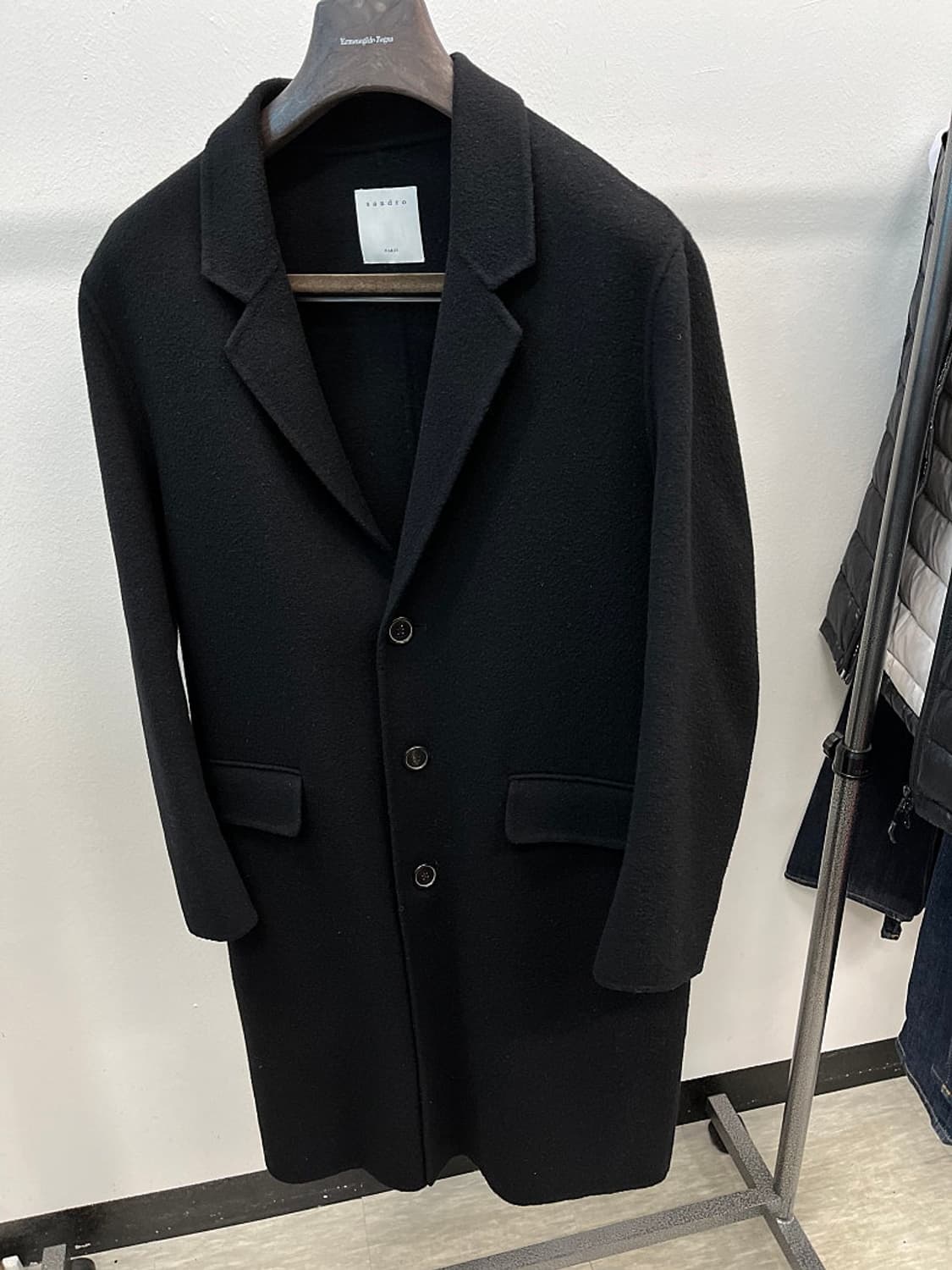 105l 산드로 핸드메이드 니트코트  상품이미지3