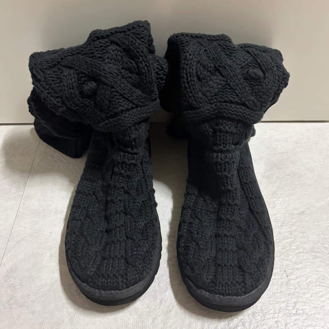 어그 롱 니트 카디 부츠 240 상품이미지3