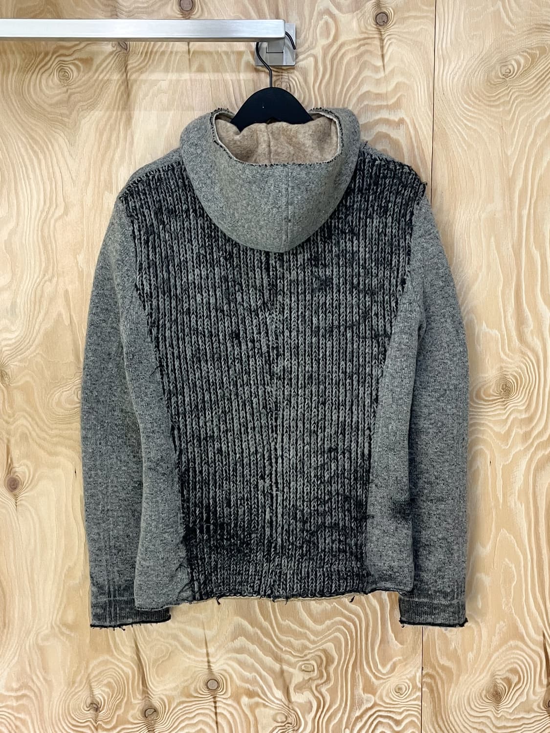 Tanomu Ask Me 셰르파 라인 울 자켓 상품이미지6