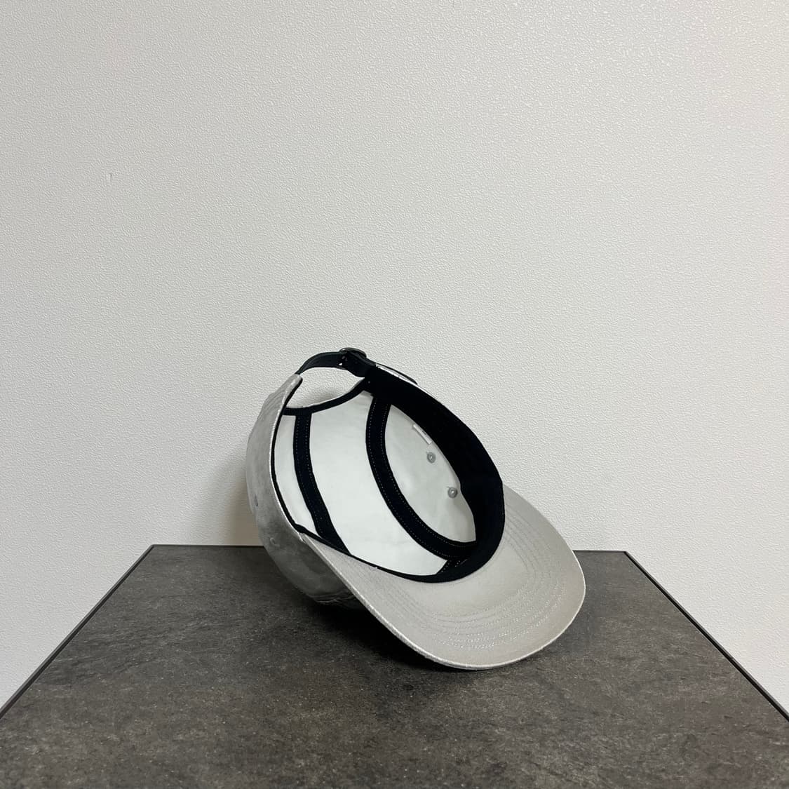 슈프림 워시드 실버 박스로고 캠프캡 모자 상품이미지7