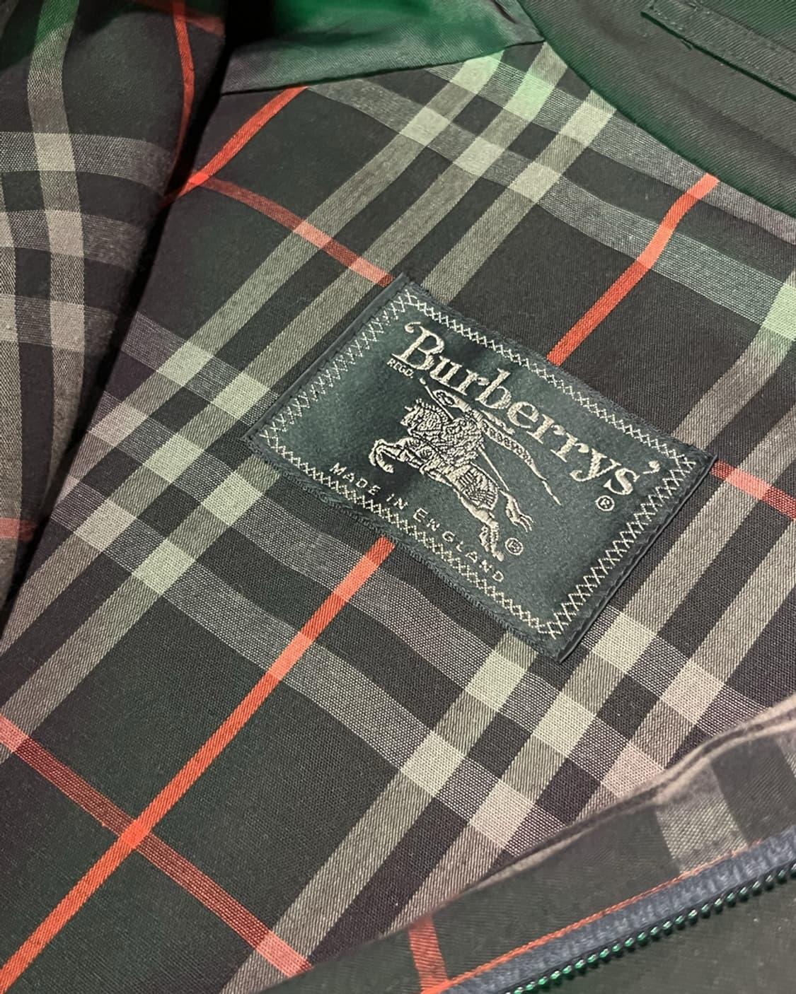 버버리 블루종 자켓 상품이미지5