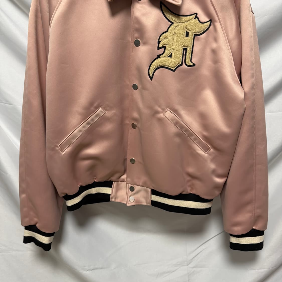 [M/정품] 피어오브갓 사틴 베이스볼 바시티 자켓 상품이미지4