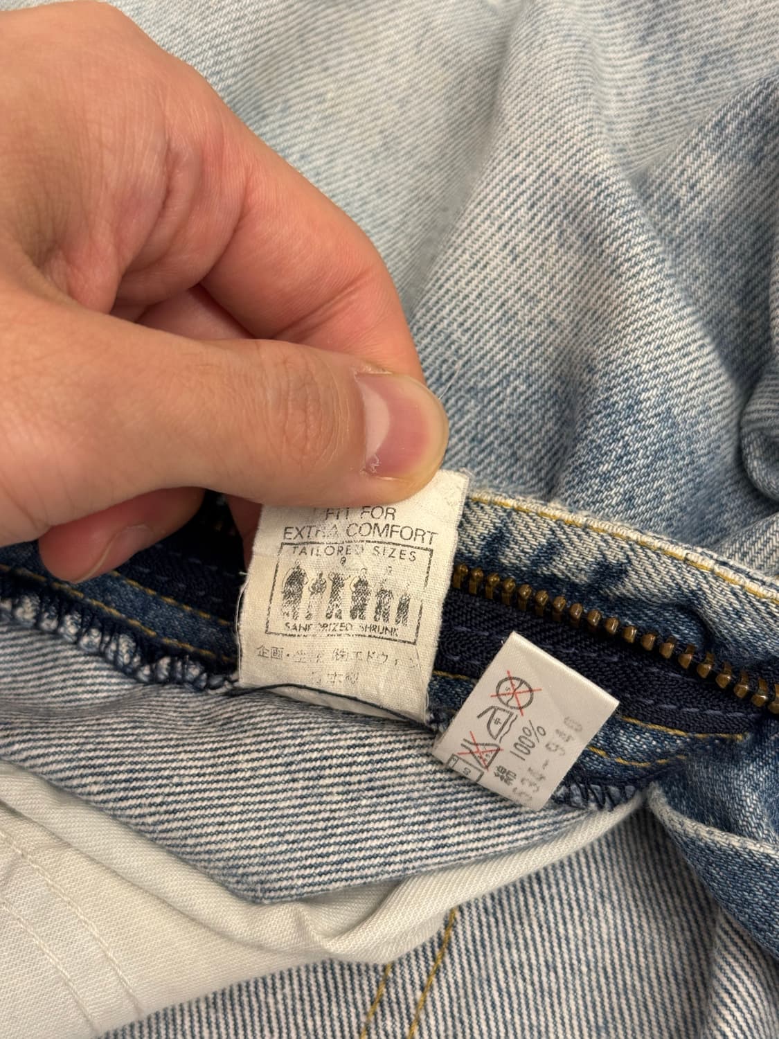 90s Japan Lee Riders Tapered Denim Pants 상품이미지10