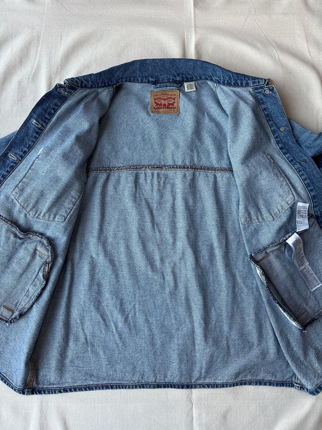 리바이스 셔츠형 데님 자켓 셔켓 100 상품이미지7