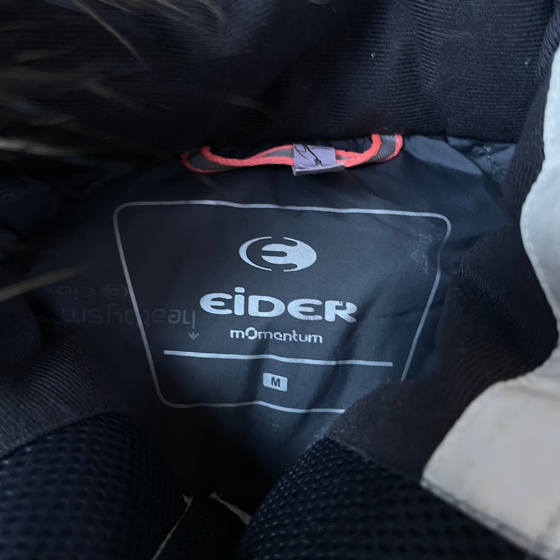 아이더 화이트 패딩 M 상품이미지4