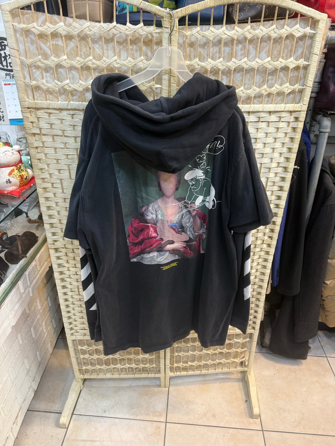 100-105 정품 오프화이트 디아그 마리아나 후드티 팝니다 상품이미지5