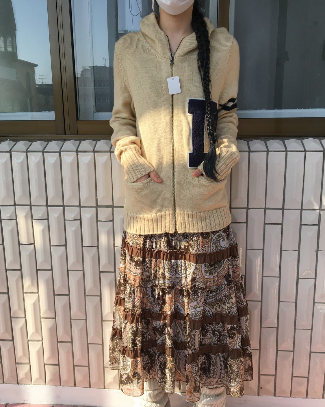 Hysteric glammer knit hood zip up 상품이미지5