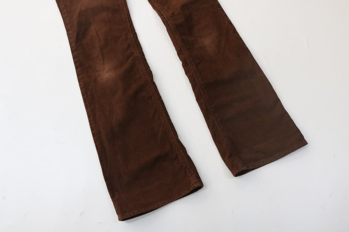 GAP 갭 빈티지 다크 브라운 코듀로이 데미 부츠컷 팬츠 (4) 상품이미지6