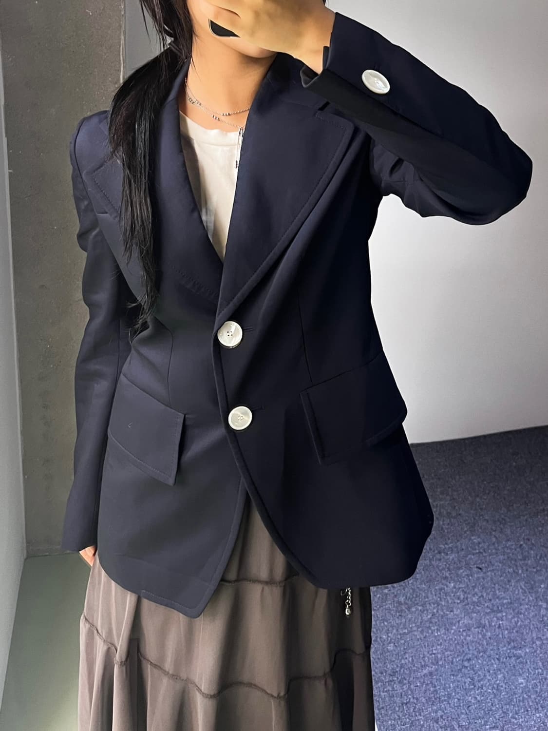 프라다 20f/w 2B 울 블레이저 자켓 상품이미지1