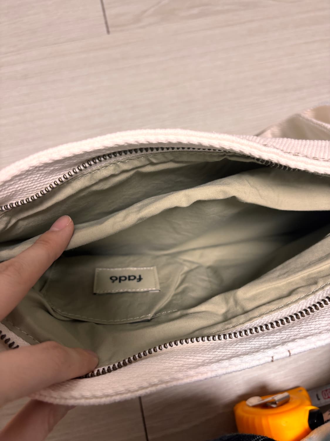 fado 아이보리 크로스백 숄더백 새상품 상품이미지5