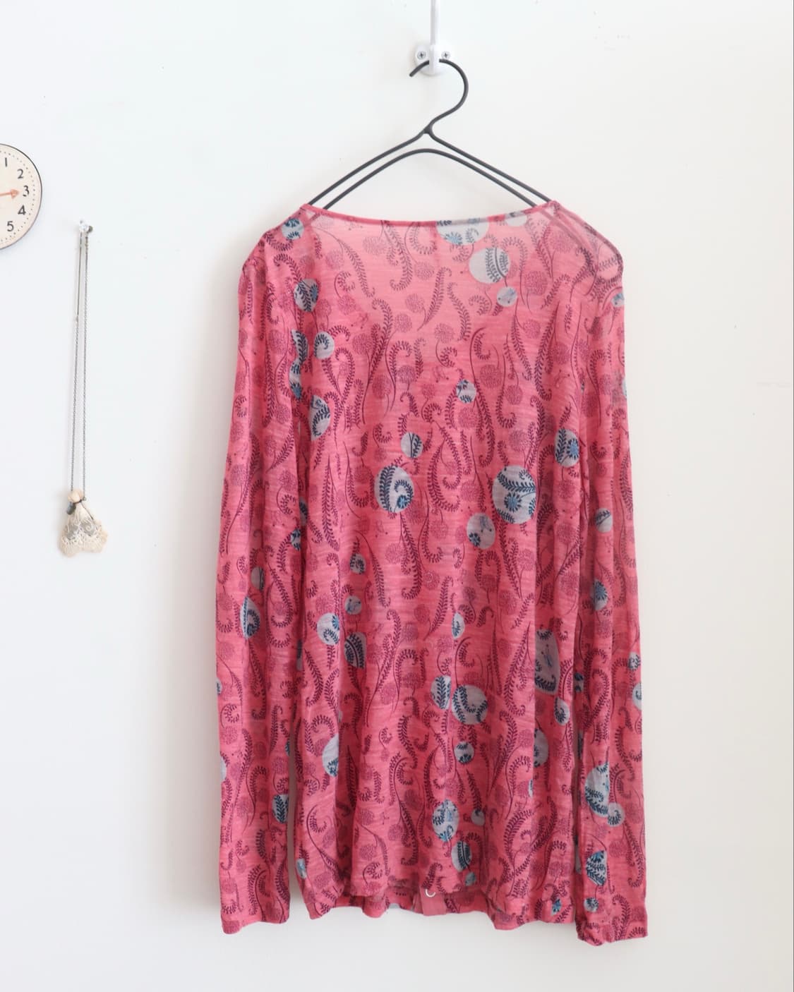 [Sunao Kuwahara] Pink Sequin Cardigan 상품이미지10