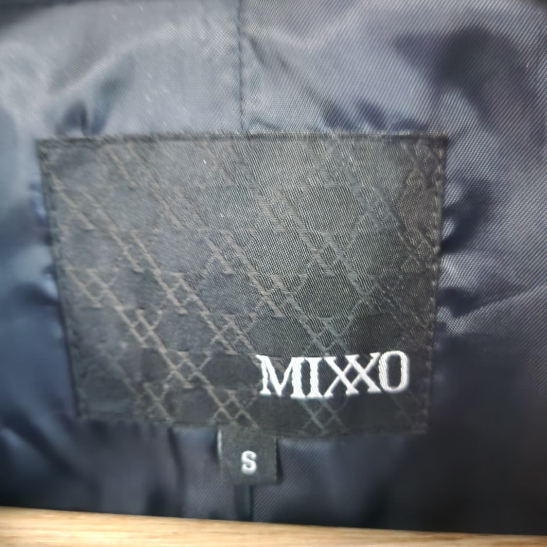 [S] 미쏘 Mixxo 네이비 코트 상품이미지3
