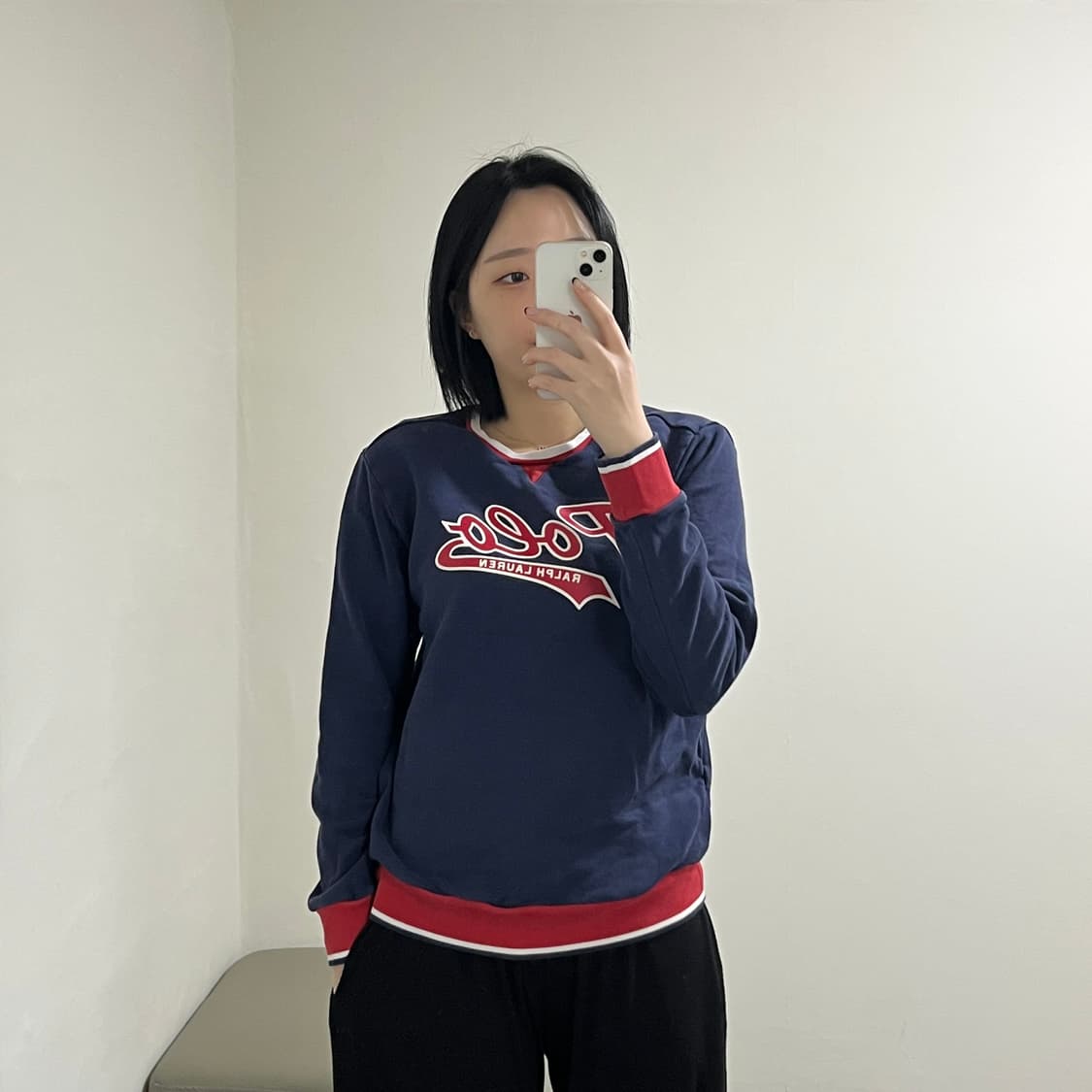 폴로 빅로고 맨투맨 (남녀공용 상품이미지2