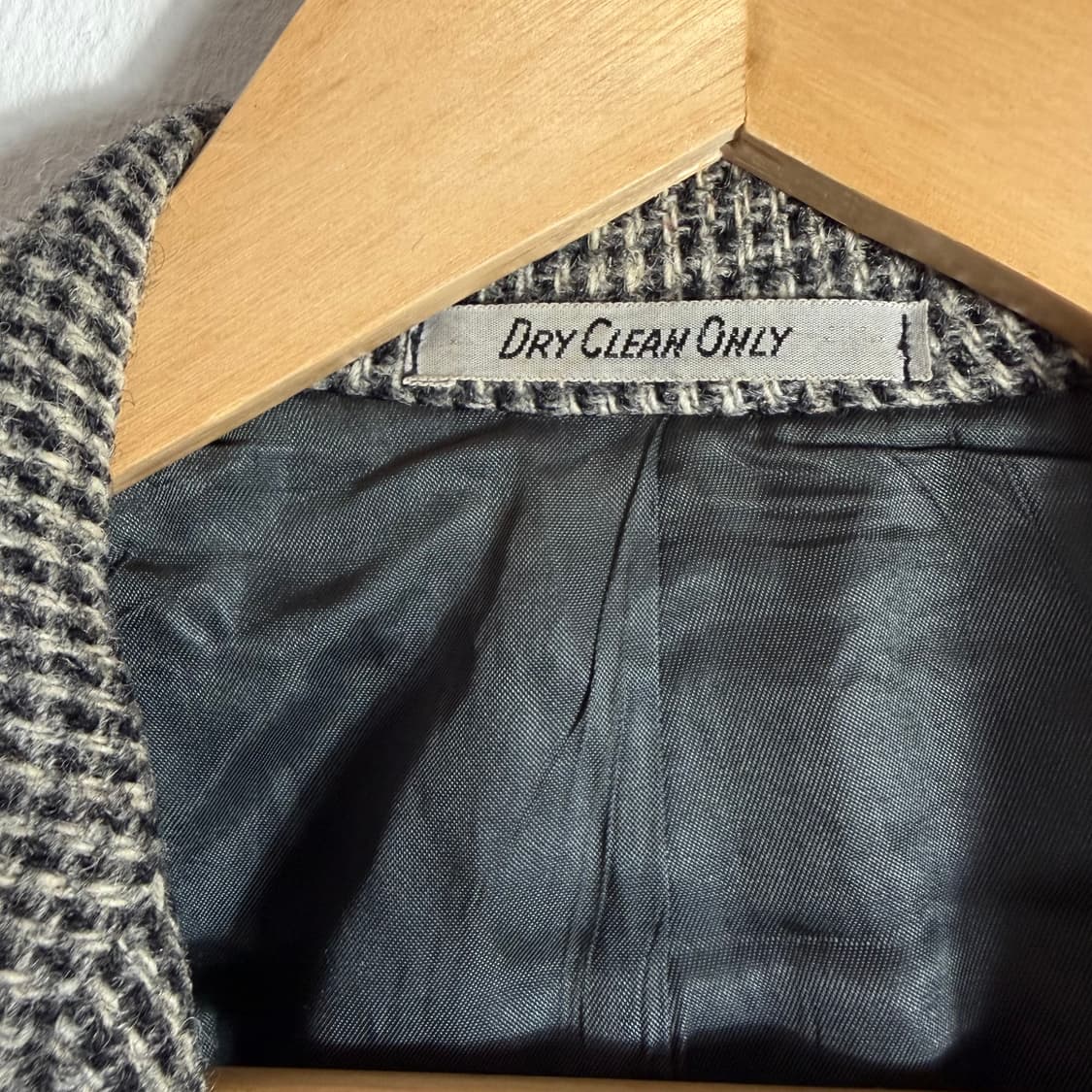 90s 에디바우어 콜라보 해리스트트위드 헤링본 울자켓(Free) 상품이미지5