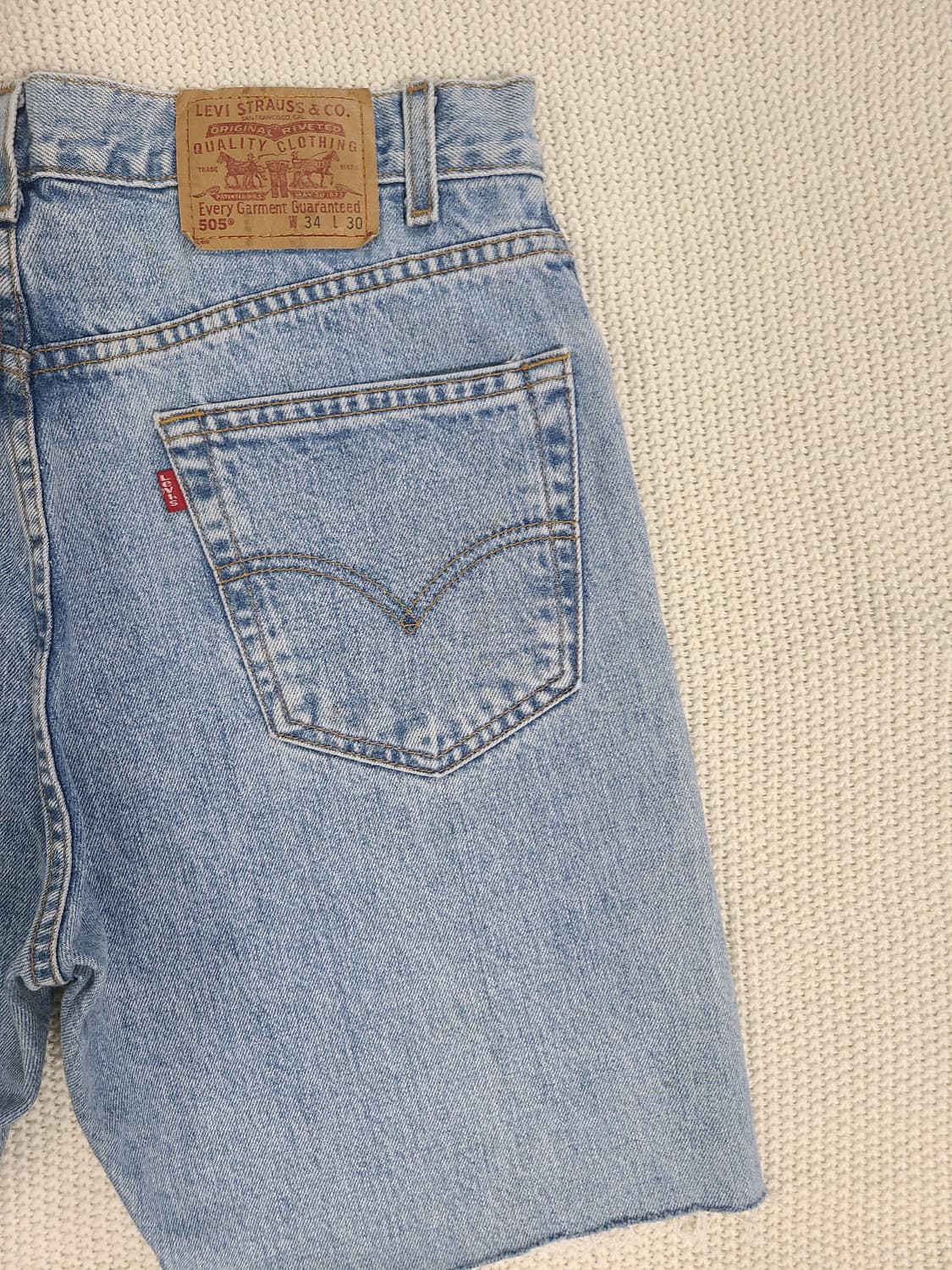 Levi's 505 데님 쇼츠 상품이미지9