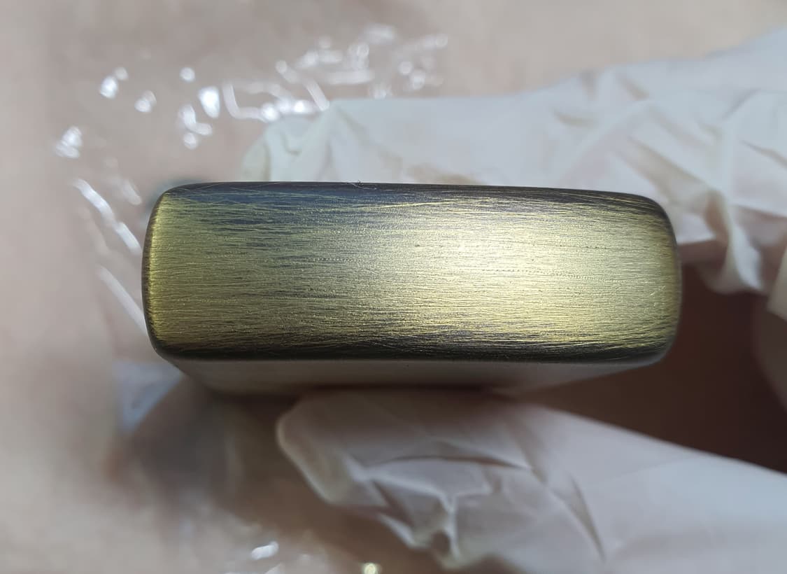 그리워요 당신이 BR 버건디 지포 라이터 ZIPPO 한글 캘리그라피 심플 상품이미지5