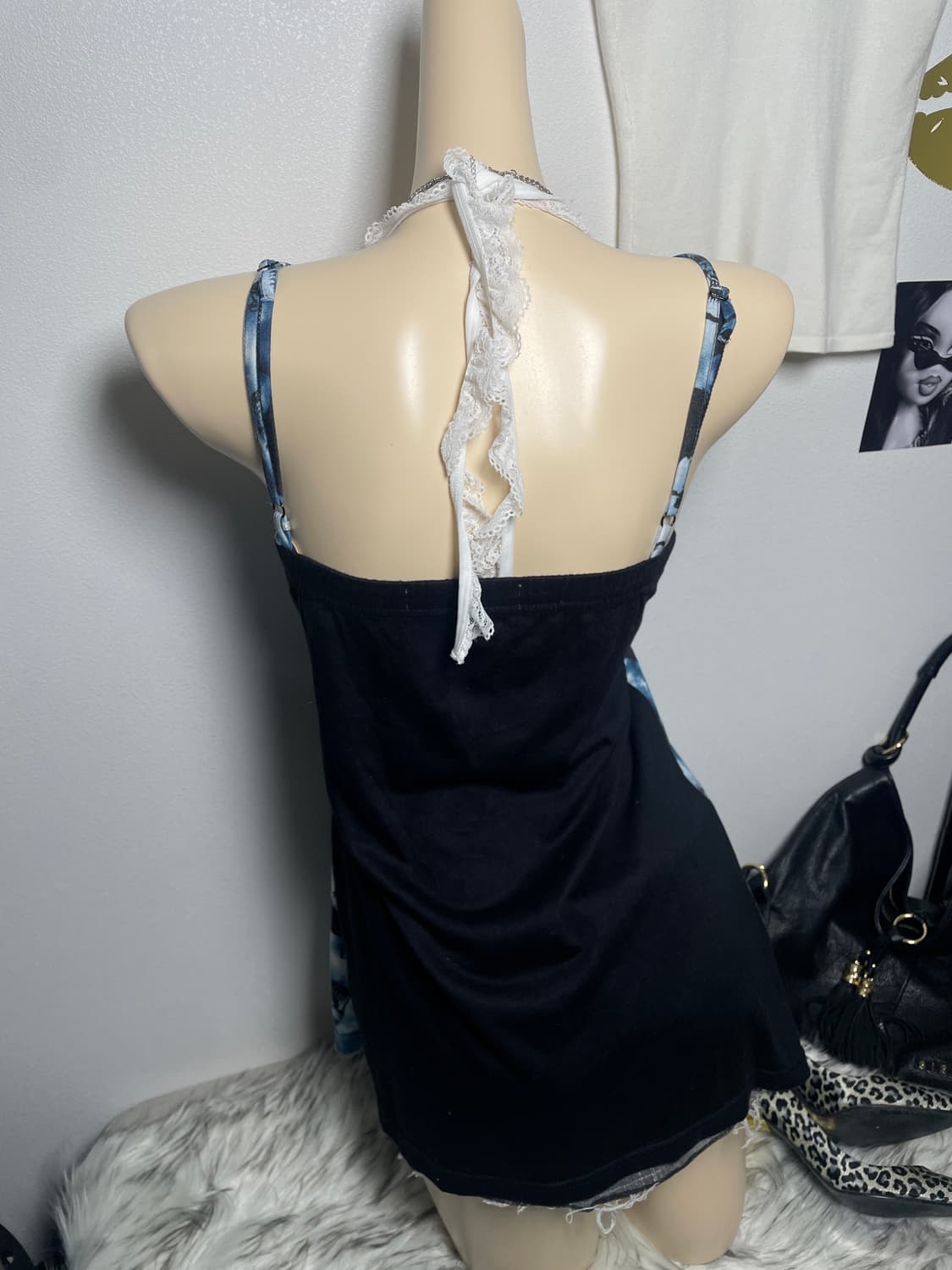 Punk펑크 스컬 해골 타이다이 슬리브리스 상품이미지2