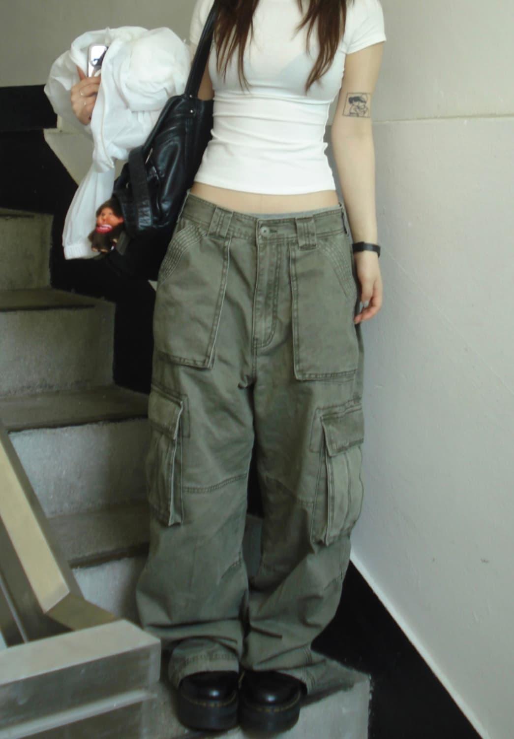 아워캐비넷 move washing cargo pants 상품이미지1