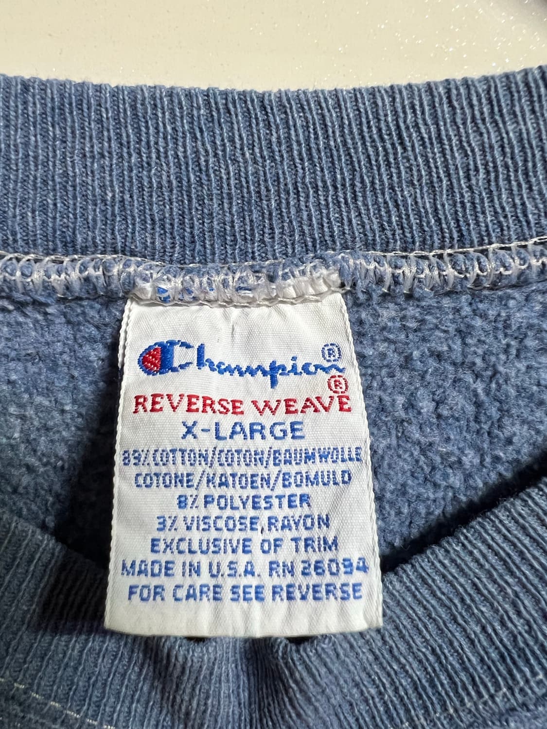 빈티지 90‘s 챔피온 리버스위브 맨투맨 상품이미지8