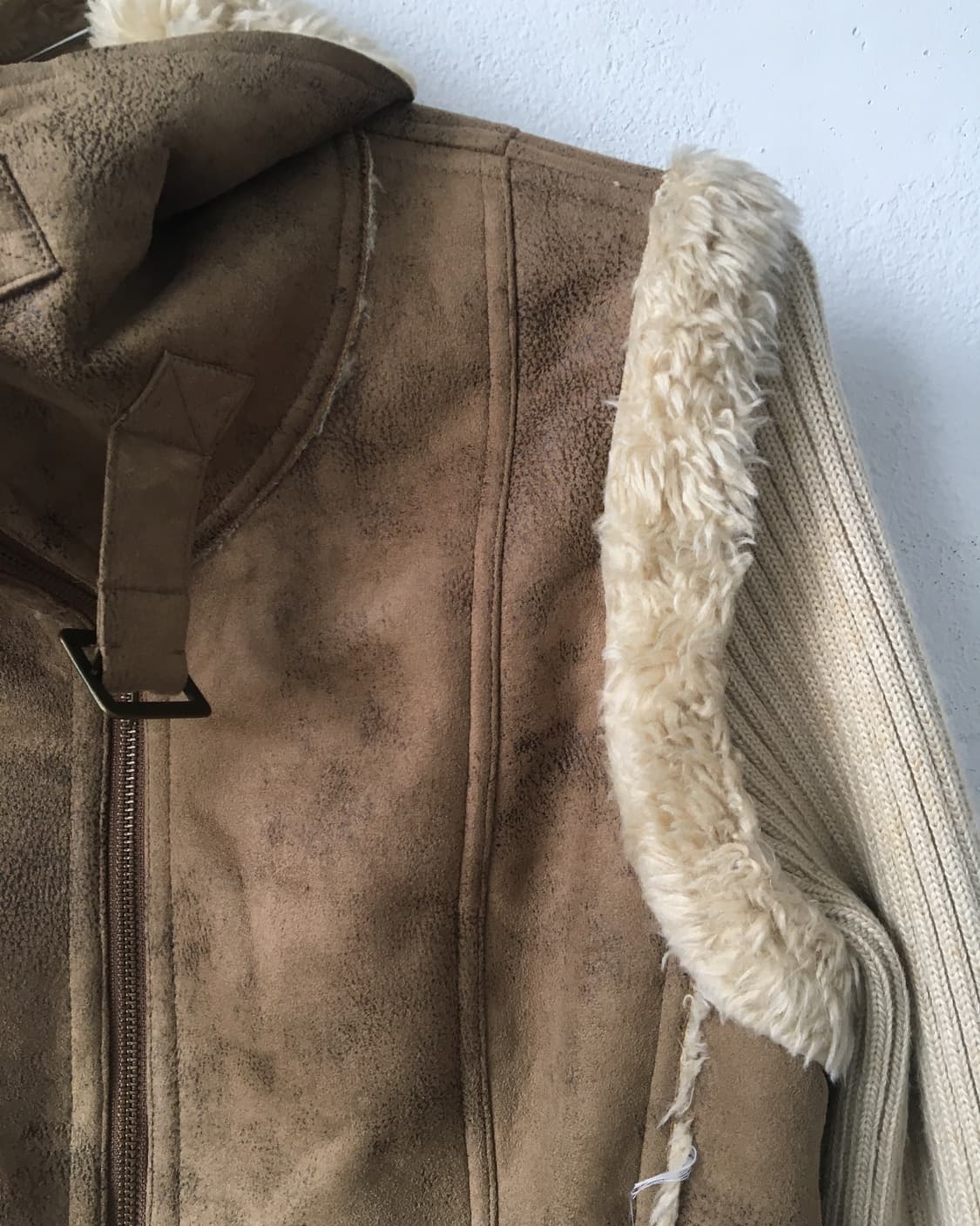 Belted high neck zip up 상품이미지6