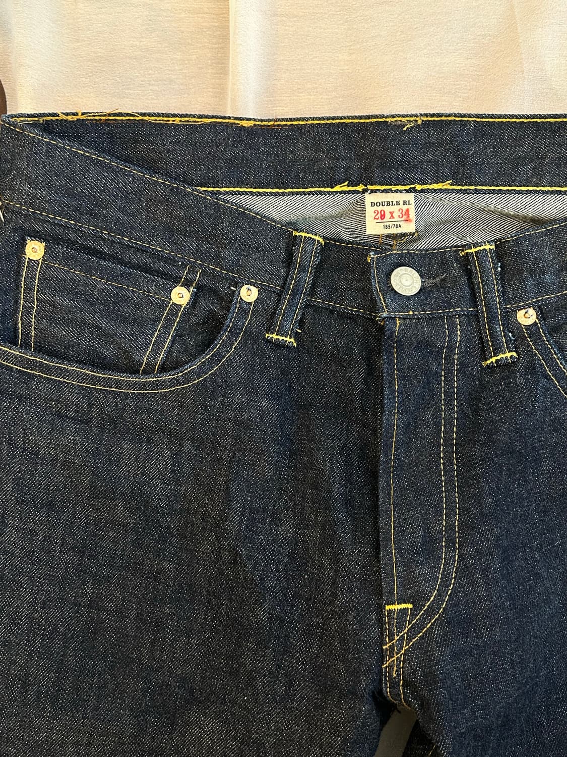 [RRL Double RL] Low Straight Selvedge Ra 상품이미지9