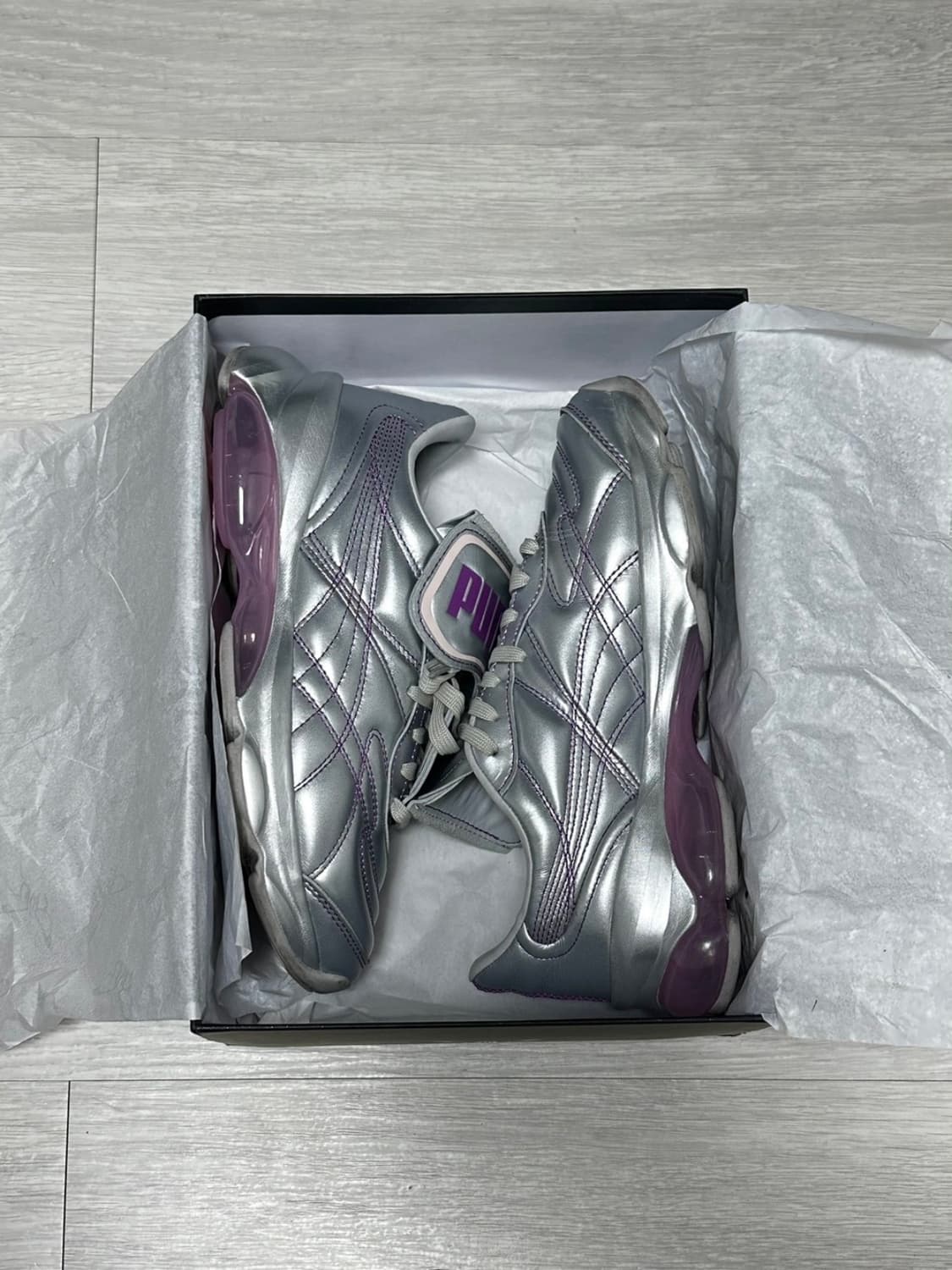 푸마 두아리파 셀돔킹 실버 핑크 245 상품이미지8