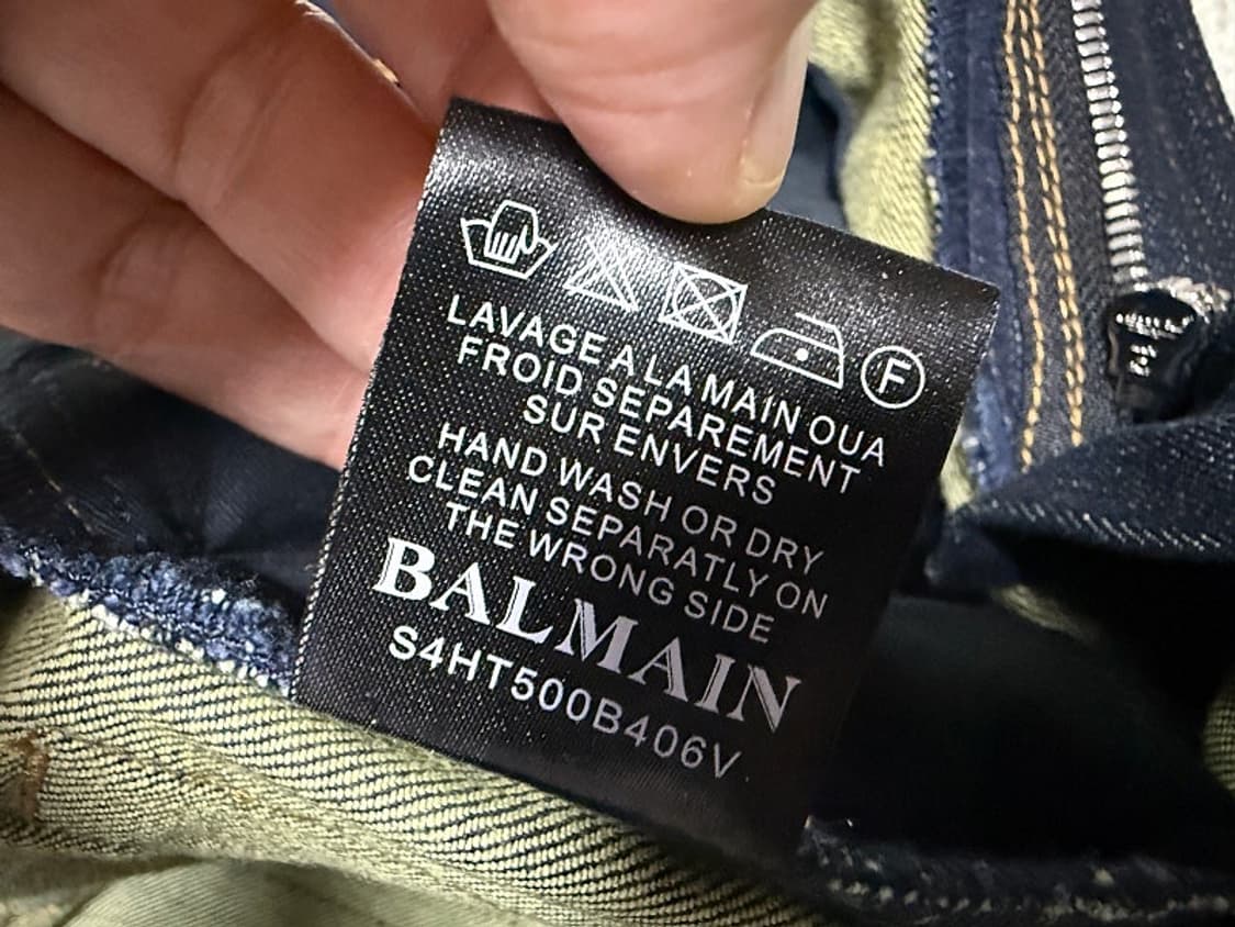 발망 청바지 남성용 34인치 상품이미지10