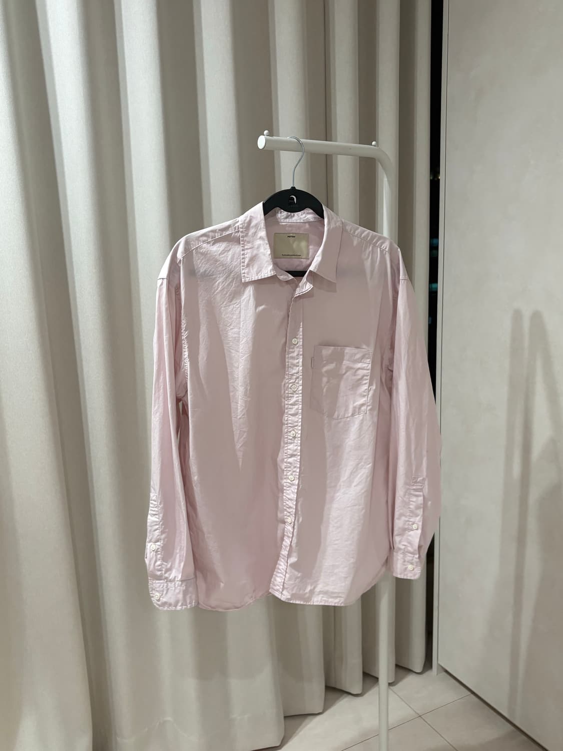 포터리 컴포트 셔츠 핑크 사이즈 2 상품이미지1